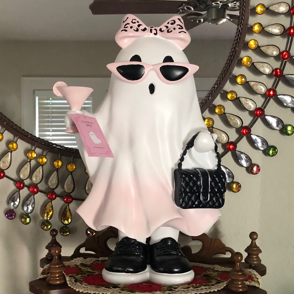 NWT Glamorous Ghouls Fashion Glam Ghost Halloween Figurine
